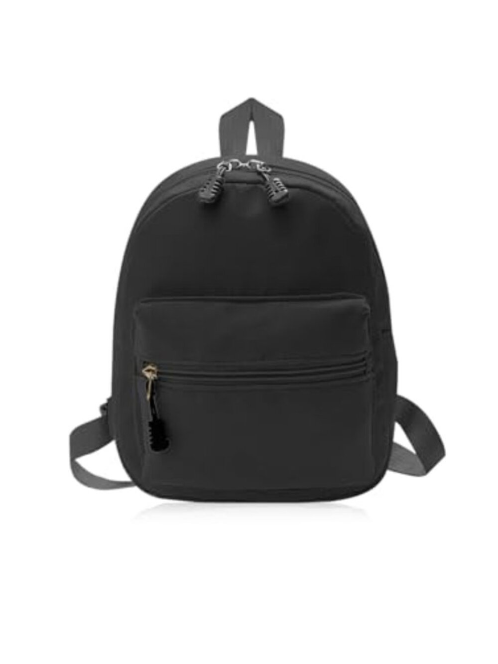 Lightweight Nylon Mini Backpack Purse with Zippers Adjustable Straps